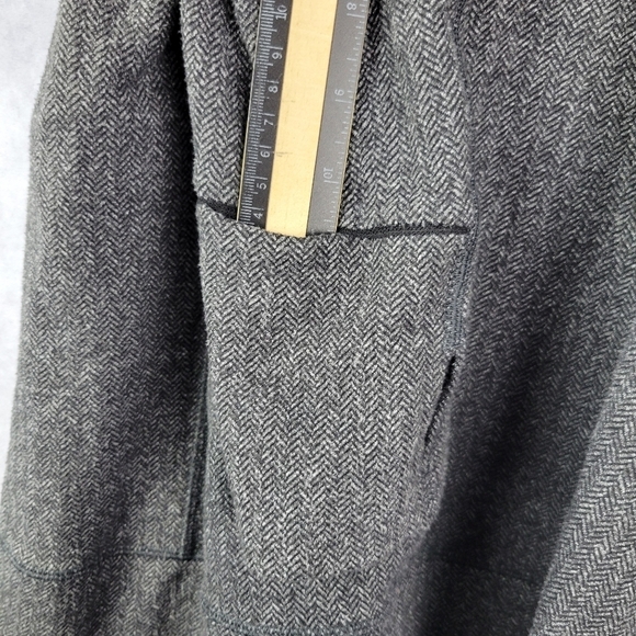 Lululemon Think Fast Long Sleeve Heathered Herringbone Heathered  Size 12 - Picture 7 of 16